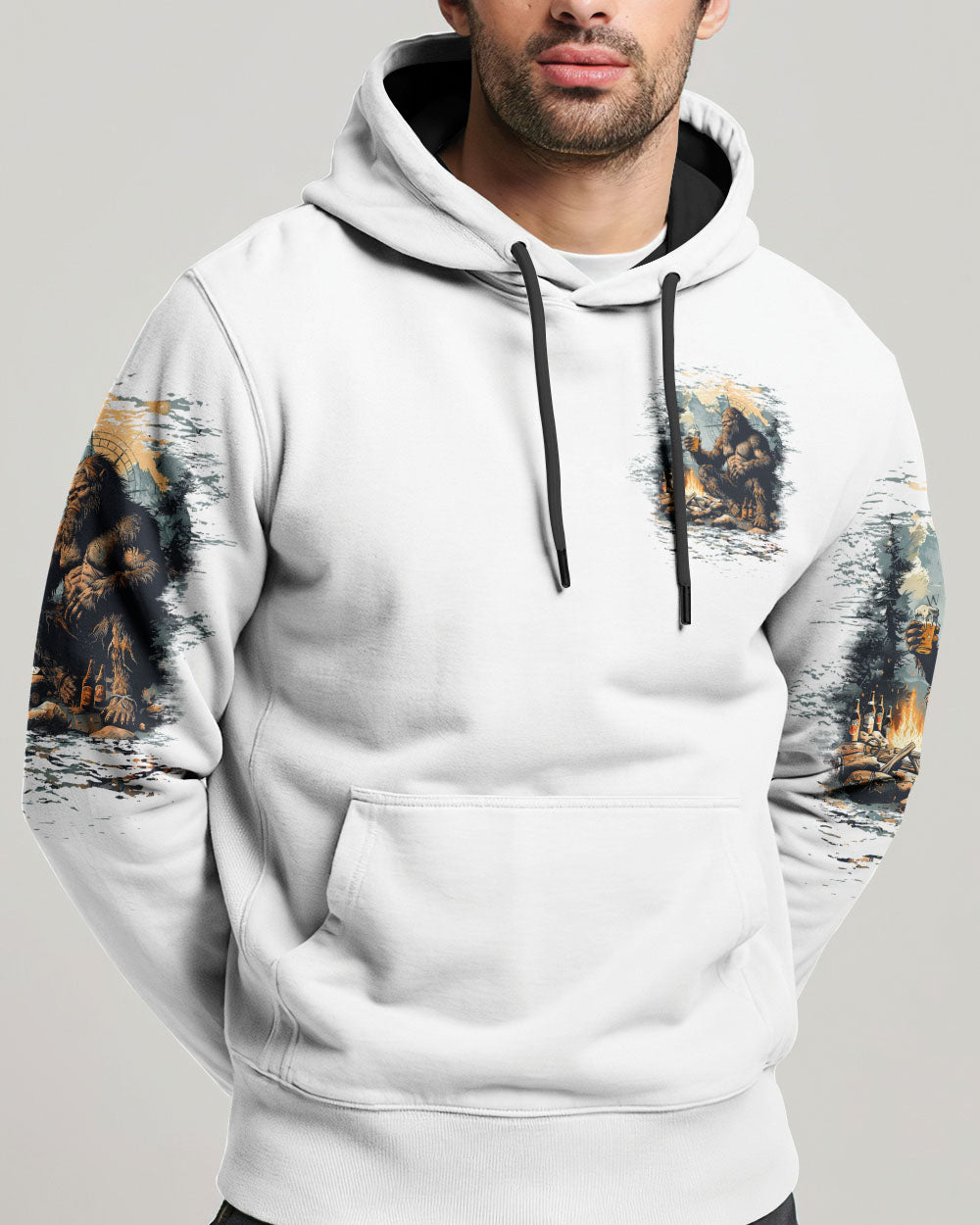 I CAMP TO BURN OFF THE CRAZY BIGFOOT ALL OVER PRINT - TLTW1510244