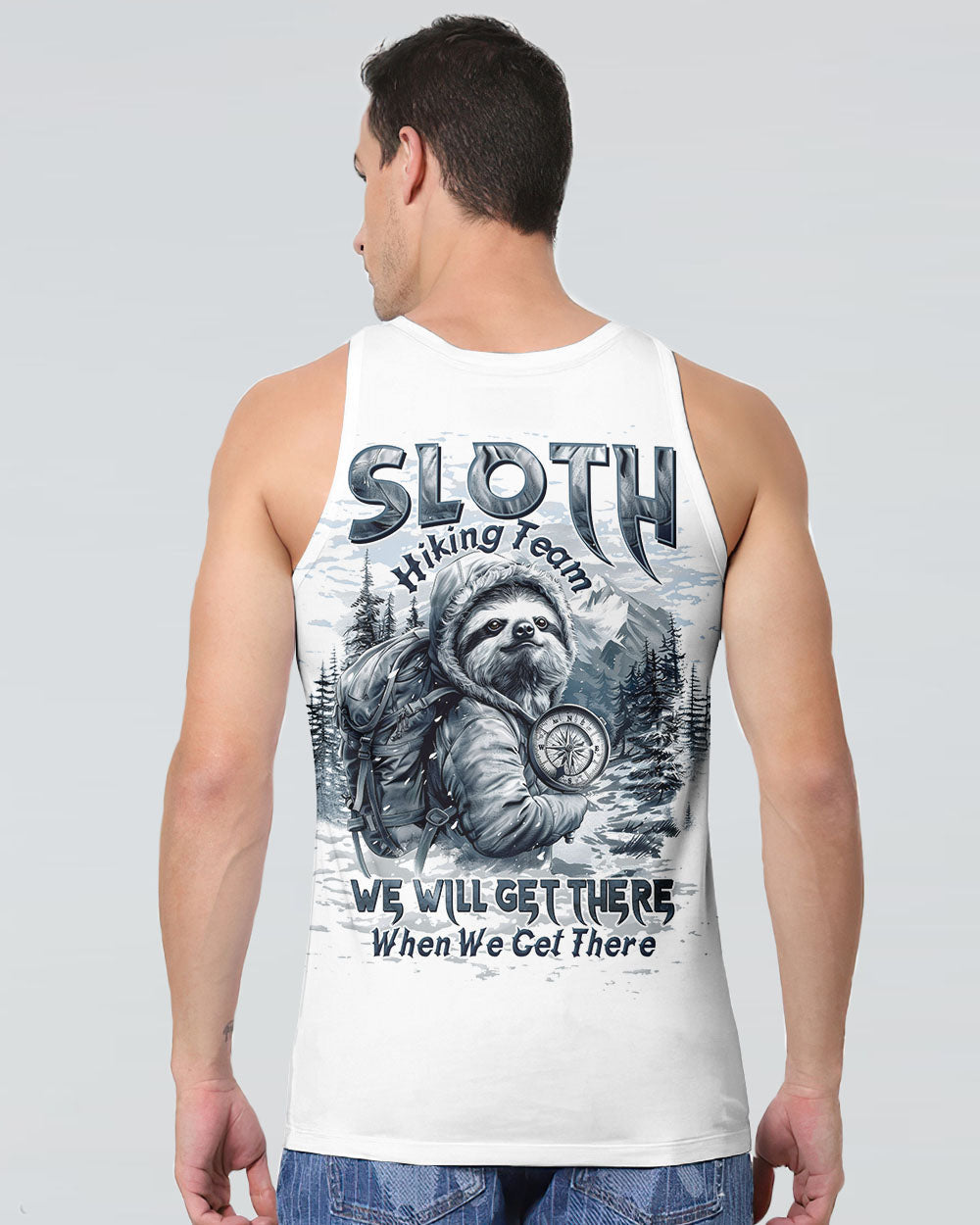 SLOTH HIKING TEAM ALL OVER PRINT  - TLTW1803253