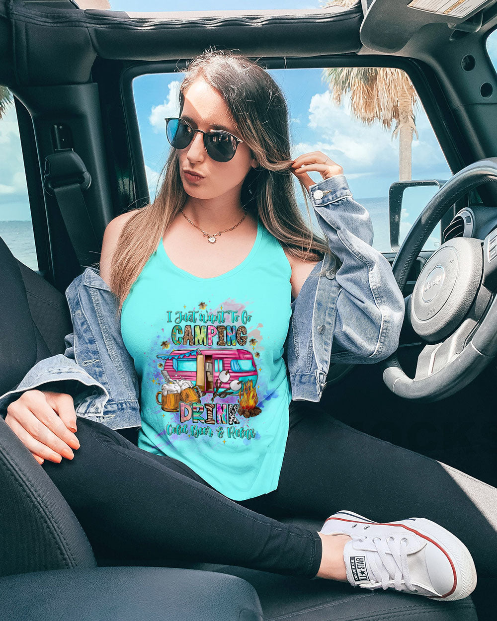 I JUST WANT TO GO CAMPING ALL OVER PRINT - TLTW1809243