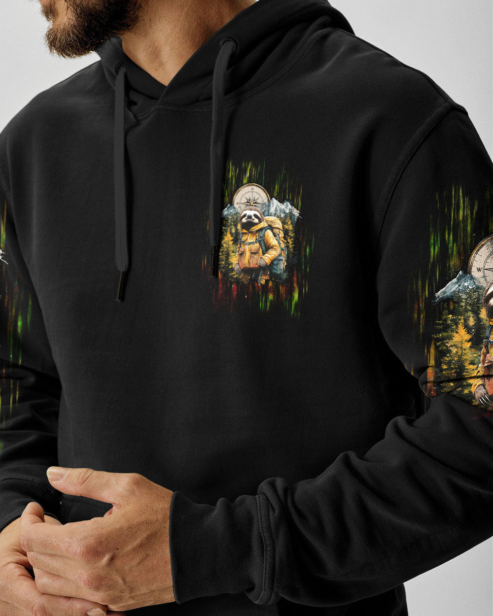 AND INTO THE FOREST I GO SLOTH ALL OVER PRINT  - TLTW1903252