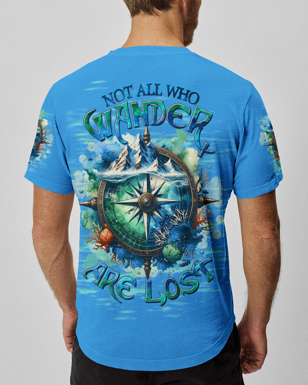 NOT ALL WHO WANDER ARE LOST COMPASS ALL OVER PRINT - TLTW2003253