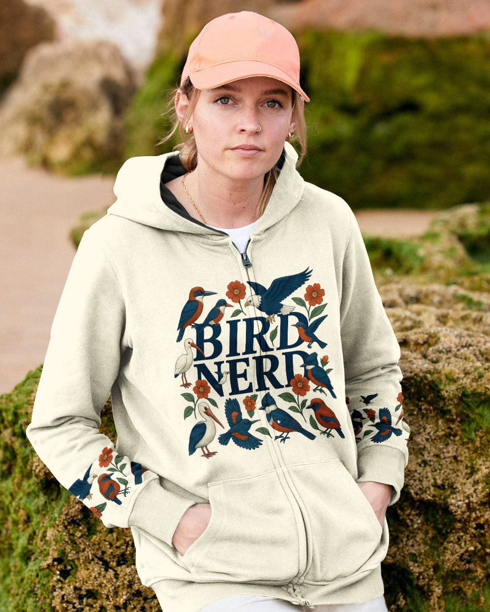 BIRD NERD ALL OVER PRINT - TLTW2005254
