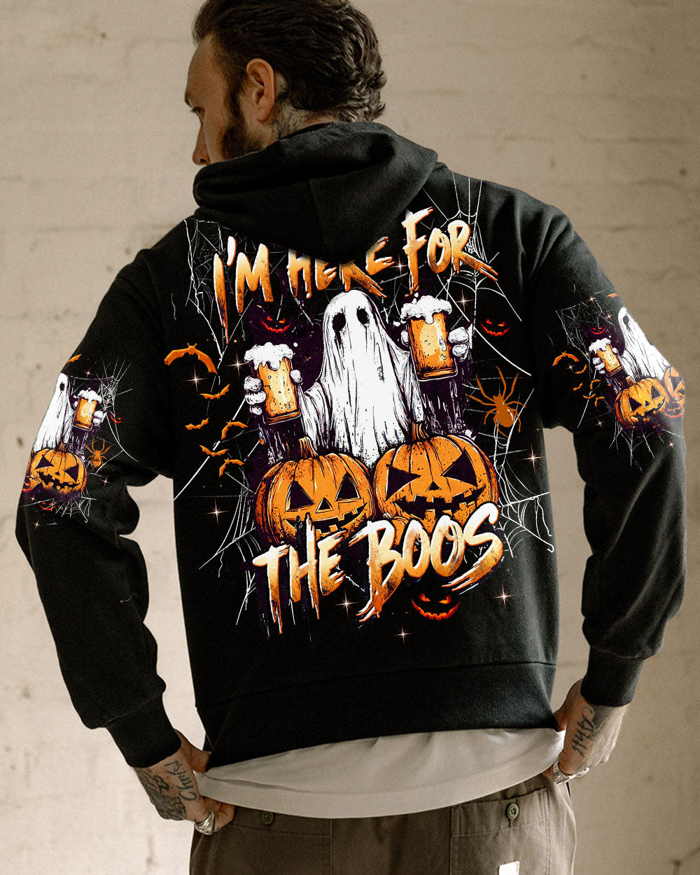 I'M HERE FOR THE BOOS HALLOWEEN ALL OVER PRINT - TLTW2108253