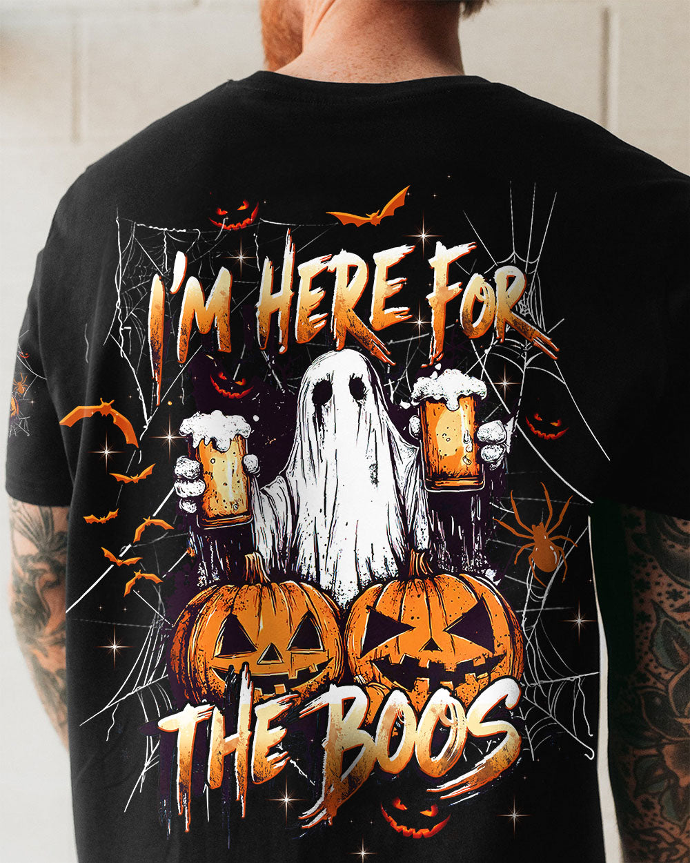 I'M HERE FOR THE BOOS HALLOWEEN ALL OVER PRINT - TLTW2108253
