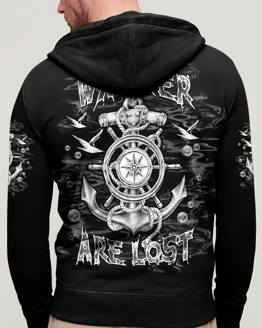 NOT ALL WHO WANDER ARE LOST COMPASS ALL OVER PRINT - TLTW2203253