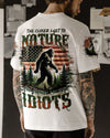 THE CLOSER I GET TO NATURE BIGFOOT ALL OVER PRINT  - TLTW2802253