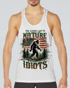 THE CLOSER I GET TO NATURE BIGFOOT ALL OVER PRINT  - TLTW2802253