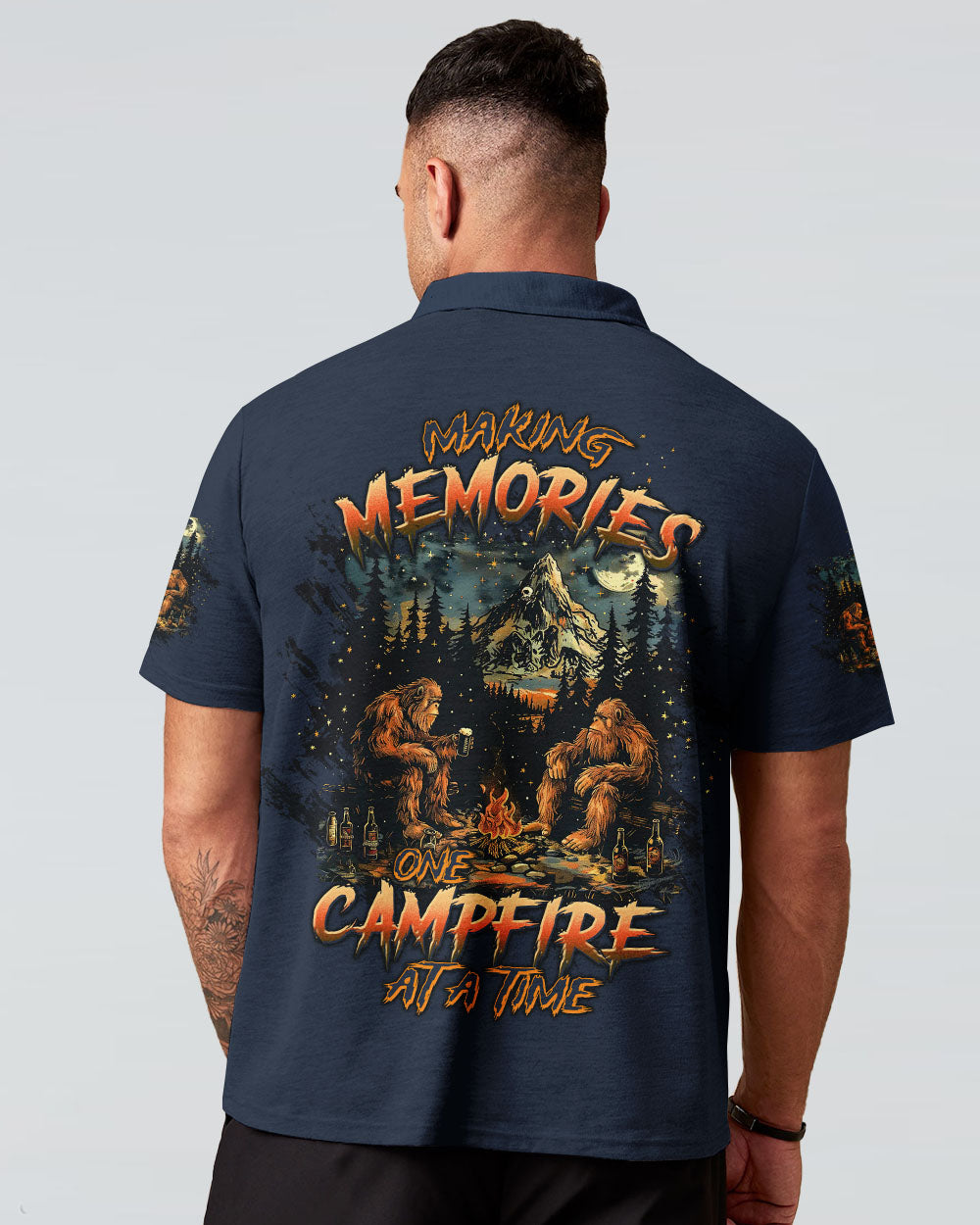 MAKING MEMORIES ONE CAMPFIRE AT A TIME BIGFOOT  ALL OVER PRINT - TLTW2911243