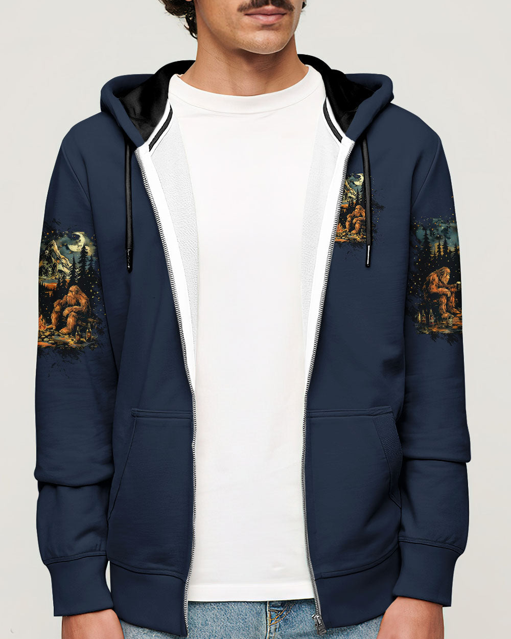 MAKING MEMORIES ONE CAMPFIRE AT A TIME BIGFOOT  ALL OVER PRINT - TLTW2911243