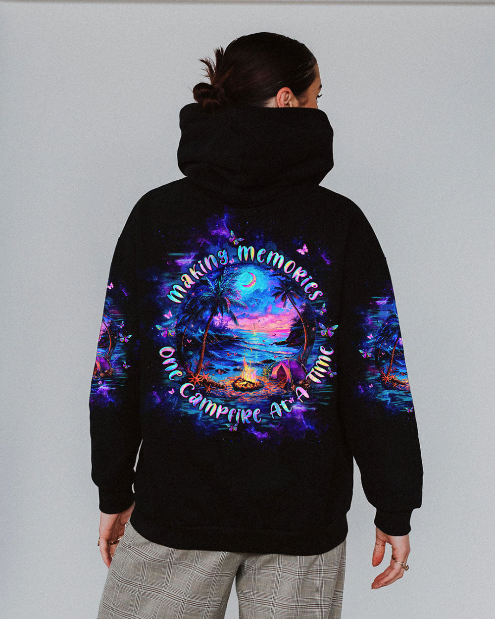 MAKING MEMORIES ONE CAMPFIRE AT A TIME BEACH ALL OVER PRINT - TLTW3005243