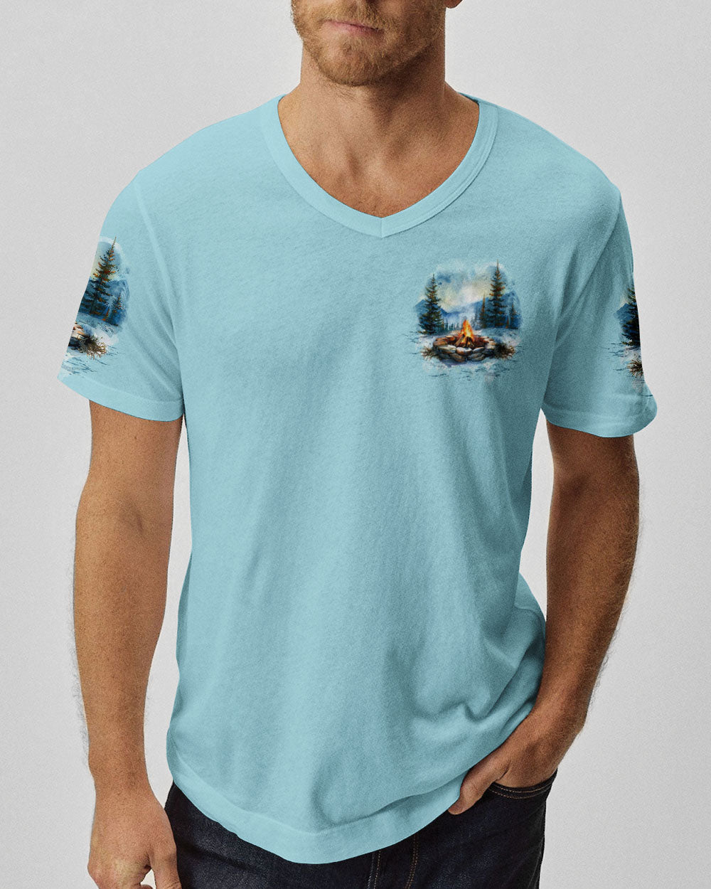 NO CITY LIGHTS JUST CAMPFIRE NIGHTS ALL OVER PRINT - TLTW3009244