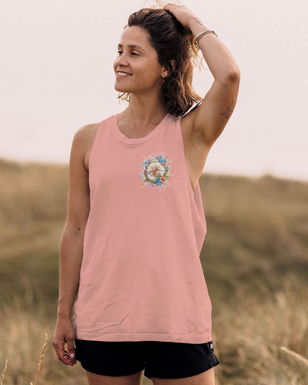 NOT ALL WHO WANDER ARE LOST COMPASS ALL OVER PRINT - TLTW3103255