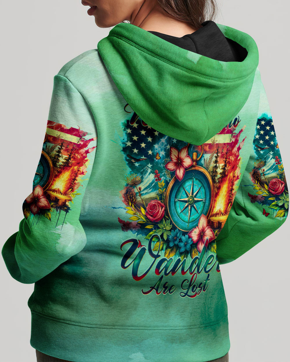 NOT ALL WHO WANDER ARE LOST ALL OVER PRINT - TY2604243