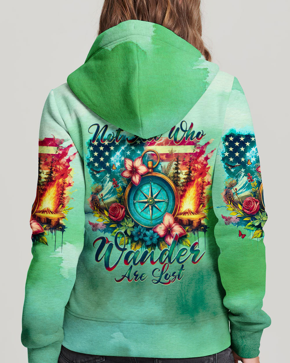 NOT ALL WHO WANDER ARE LOST ALL OVER PRINT - TY2604243