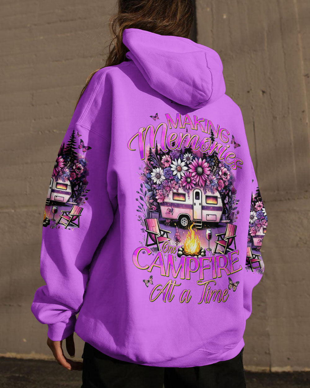 MAKING MEMORIES ONE CAMPFIRE AT A TIME ALL OVER PRINT - TYHI0407241