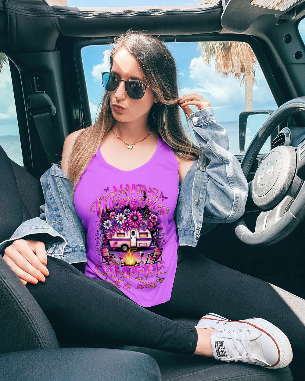 MAKING MEMORIES ONE CAMPFIRE AT A TIME ALL OVER PRINT - TYHI0407241