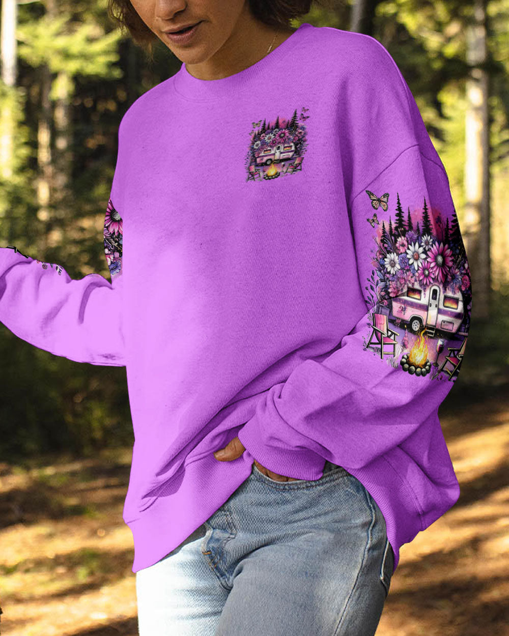 MAKING MEMORIES ONE CAMPFIRE AT A TIME ALL OVER PRINT - TYHI0407241