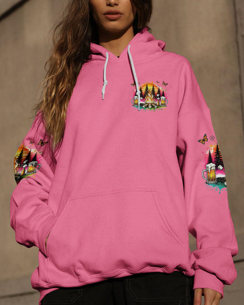 THE BEST DAYS ARE SPENT CAMPING ALL OVER PRINT - TYHI2207243