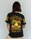 I'M A FLIP FLOPS AND A CAMPING KINDA GIRL ALL OVER PRINT - TYHI2507241