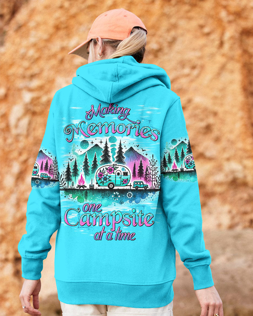 MAKING MEMORIES ONE CAMPSITE AT A TIME ALL OVER PRINT - TYHI2707242