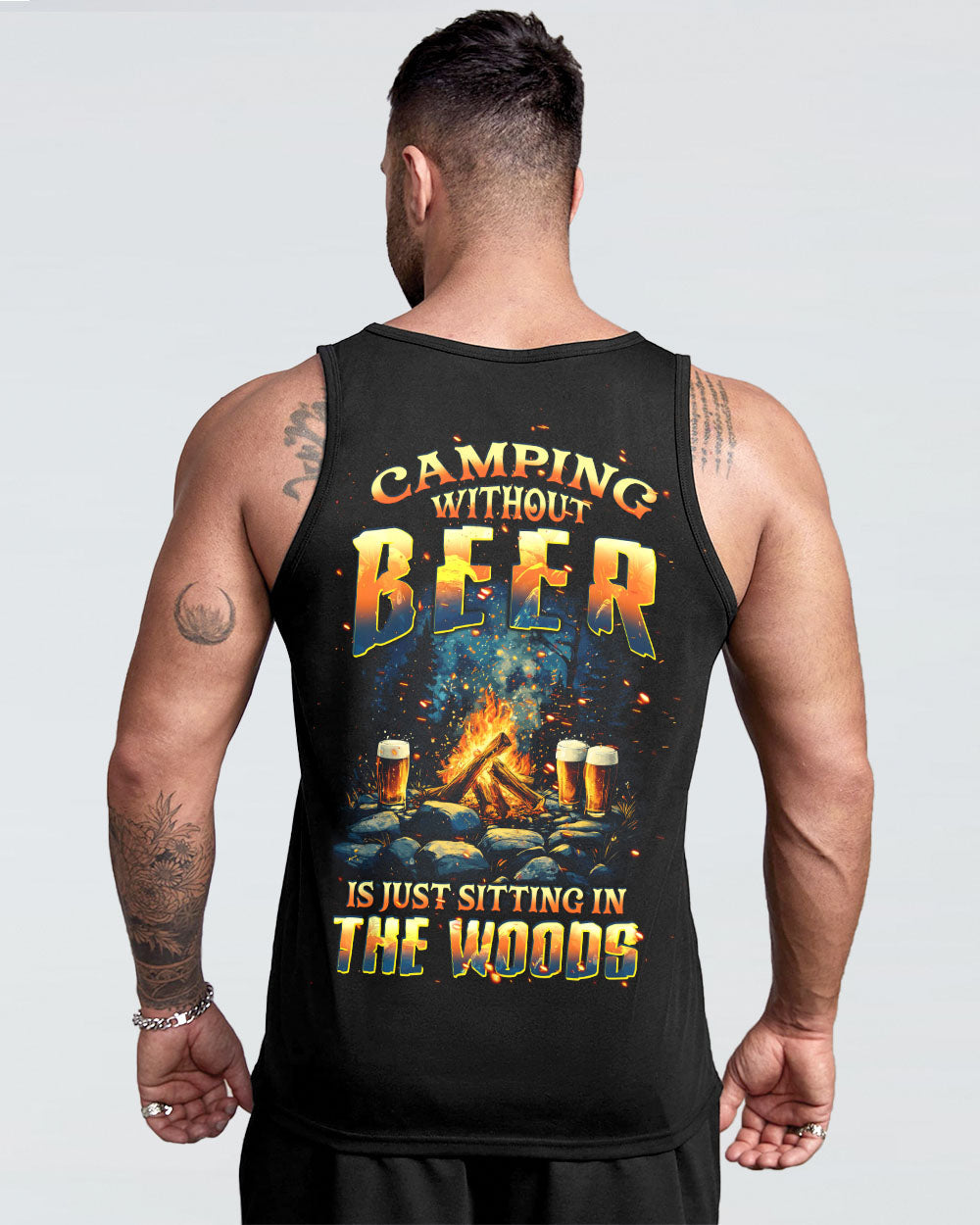 CAMPING WITHOUT BEER ALL OVER PRINT - TYPQ0406254