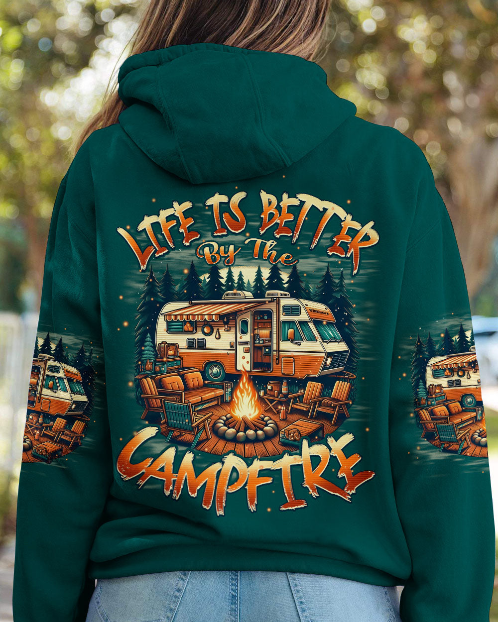 LIFE IS BETTER BY THE CAMPFIRE ALL OVER PRINT - TYPQ0508251