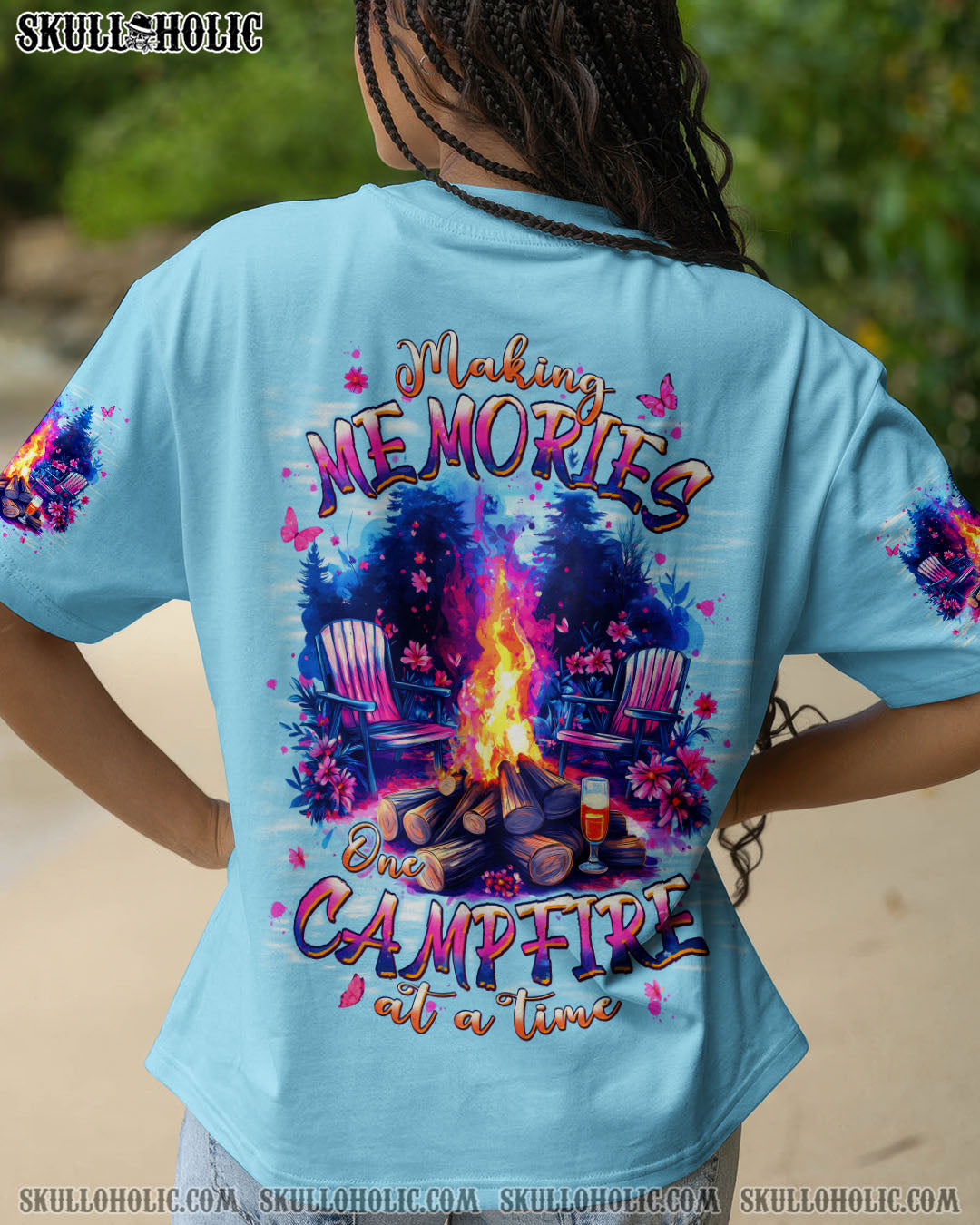 MAKING MEMORIES ONE CAMPFIRE AT A TIME ALL OVER PRINT - TYPQ0606254