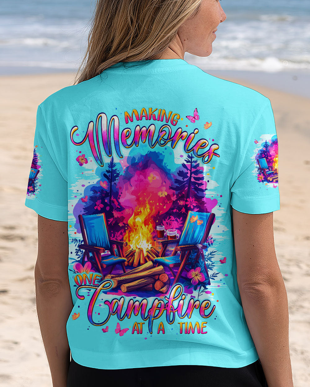 MAKING MEMORIES ONE CAMPFIRE AT A TIME ALL OVER PRINT - TYPQ0906254