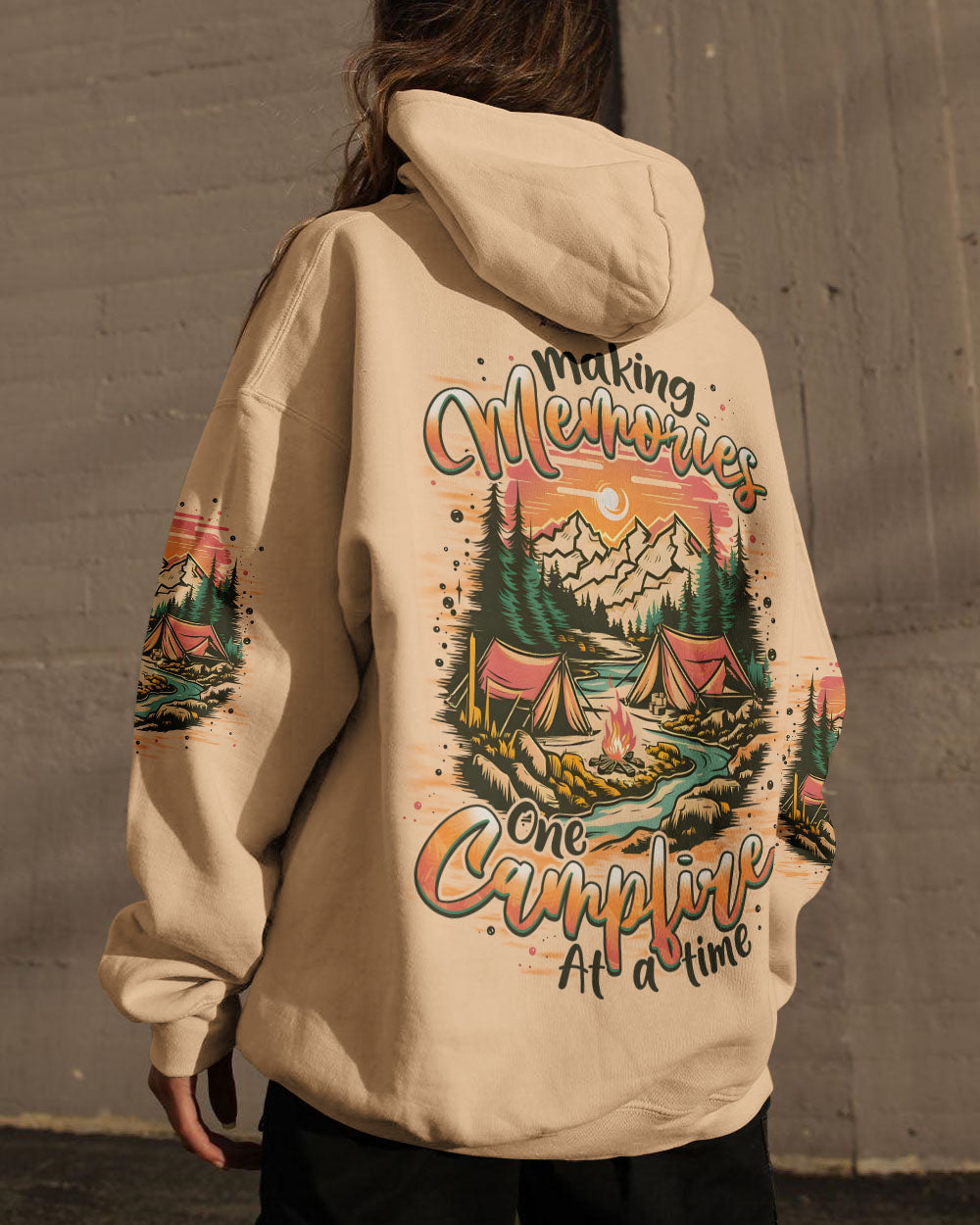 MAKING MEMORIES ONE CAMPFIRE AT A TIME ALL OVER PRINT - TYPQ1308253