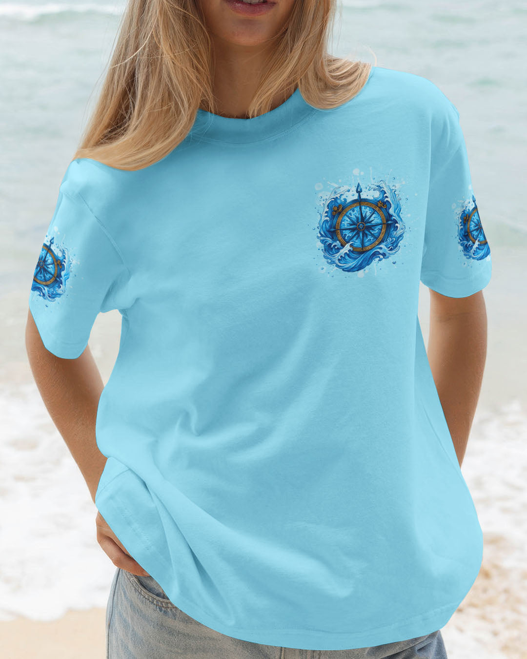 NOT ALL WHO WANDER ARE LOST COMPASS ALL OVER PRINT - TYPQ1807252