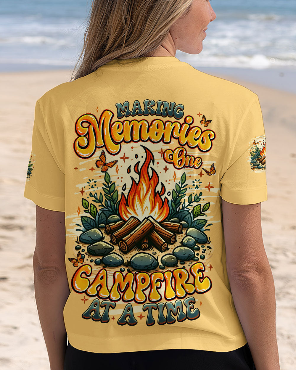 MAKING MEMORIES ONE CAMPFIRE AT A TIME ALL OVER PRINT - TYQY0108254