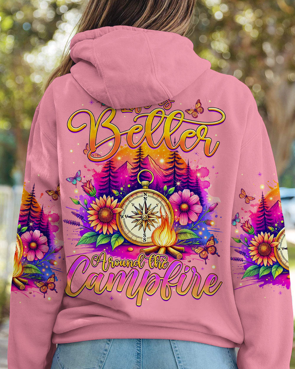 LIFE IS BETTER AROUND THE CAMPFIRE ALL OVER PRINT - TYQY0407242