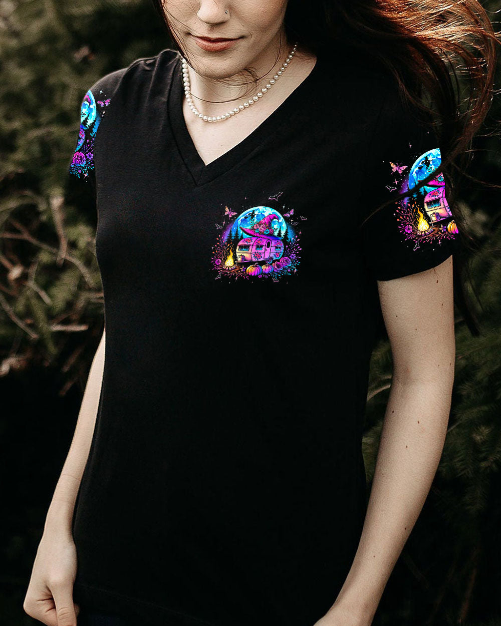 MY BROOM BROKE SO NOW I GO CAMPING HALLOWEEN ALL OVER PRINT - TYQY0508244