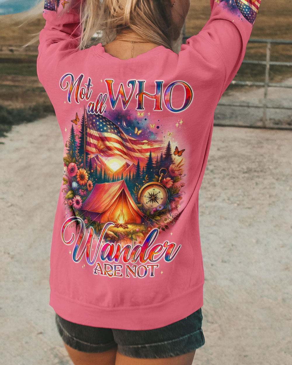 NOT ALL WHO WANDER ARE LOST ALL OVER PRINT - TYQY0705241