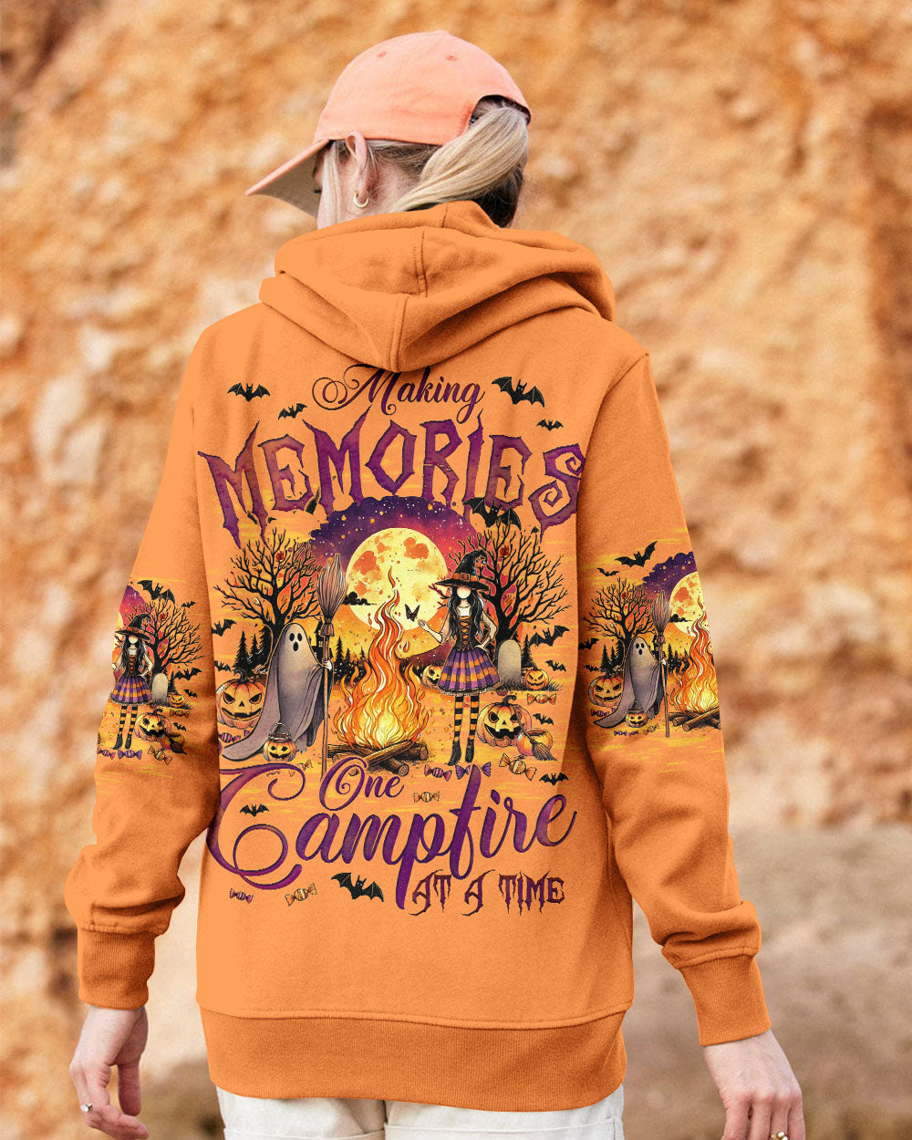 MAKING MEMORIES ONE CAMPFIRE AT A TIME HALLOWEEN ALL OVER PRINT - TYQY0708242