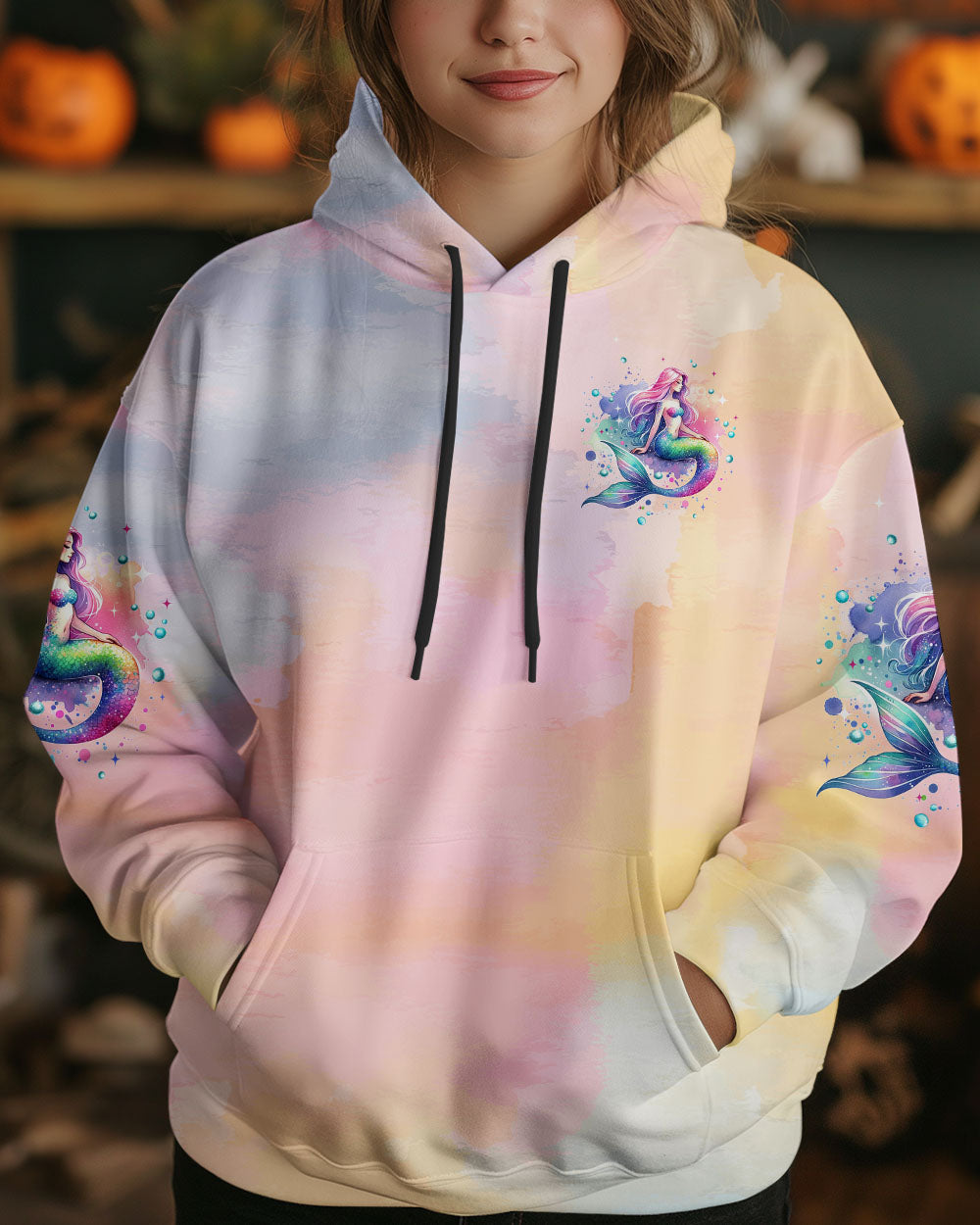  FIND ME WHERE THE WILD THINGS ARE MERMAID ALL OVER PRINT - TYQY0811241