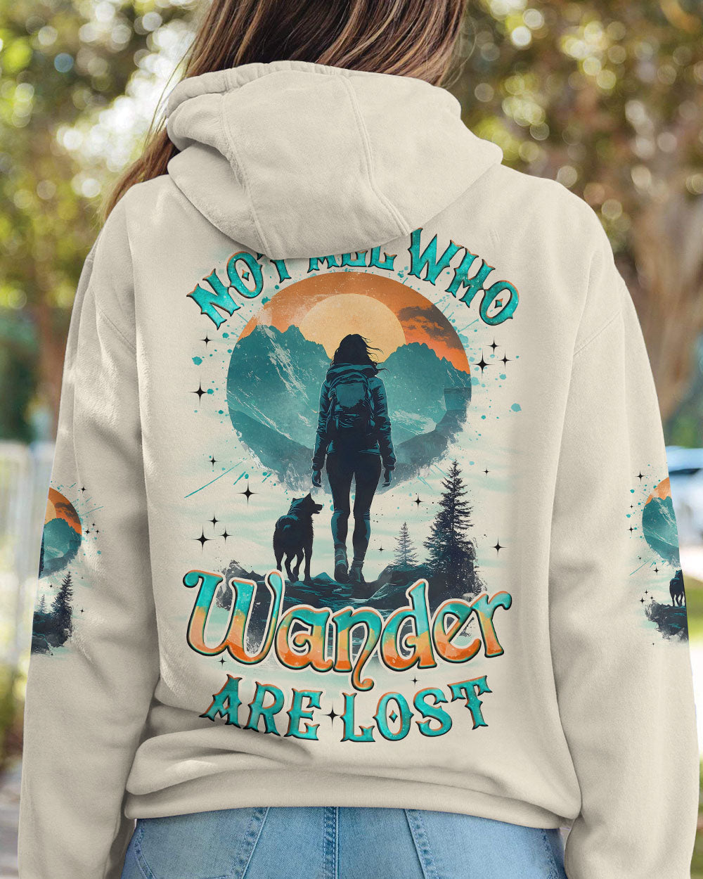 NOT ALL WHO WANDER ARE LOST ALL OVER PRINT - TYQY1208252