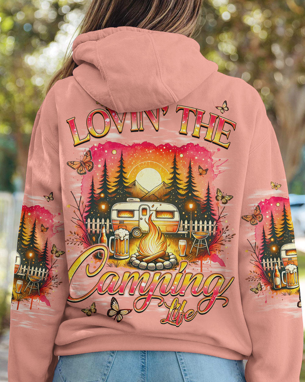 LOVING THE CAMPING LIFE ALL OVER PRINT - TYQY1307244
