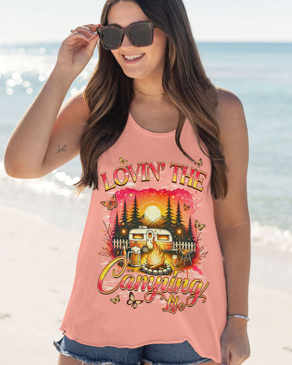 LOVING THE CAMPING LIFE ALL OVER PRINT - TYQY1307244