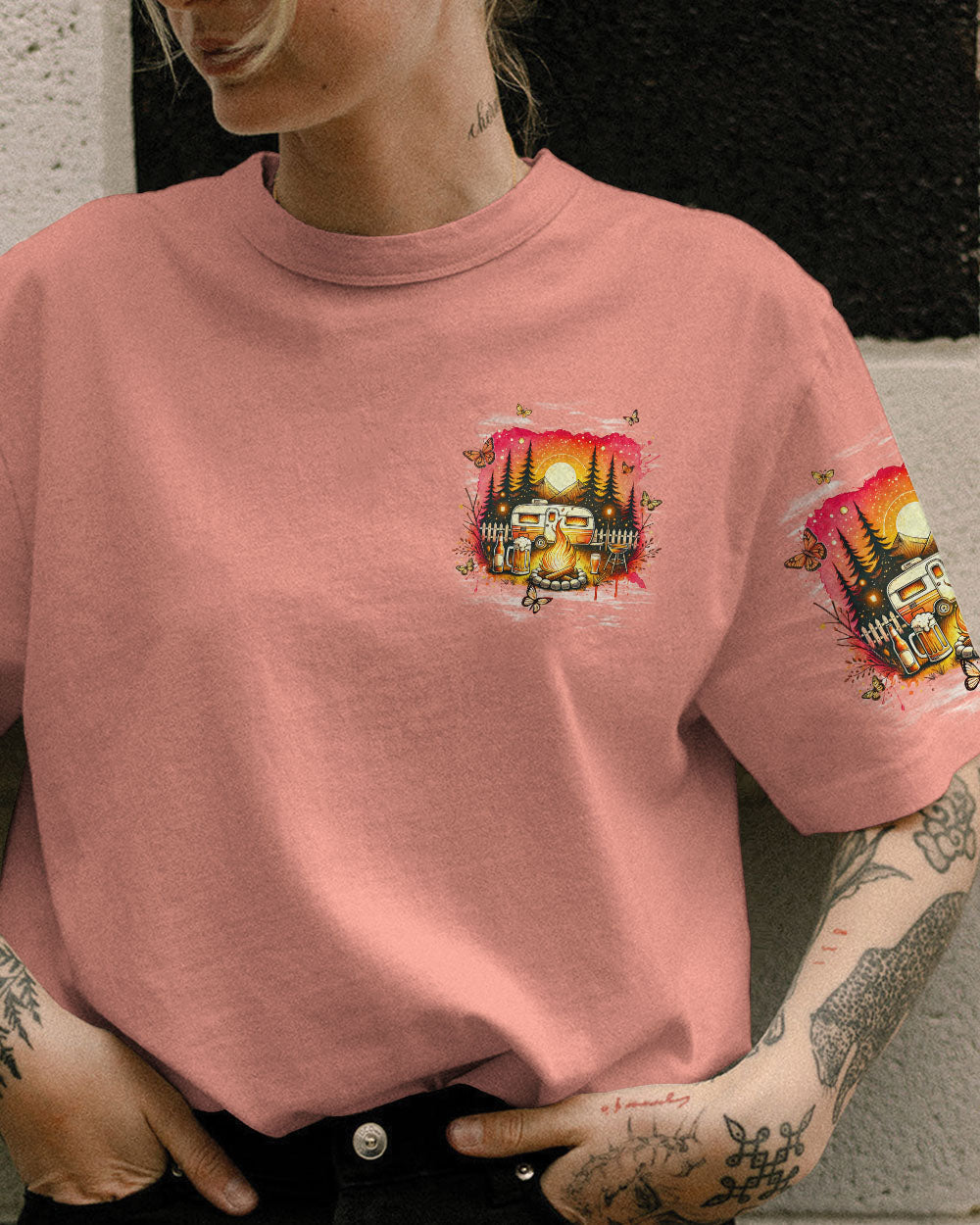 LOVING THE CAMPING LIFE ALL OVER PRINT - TYQY1307244