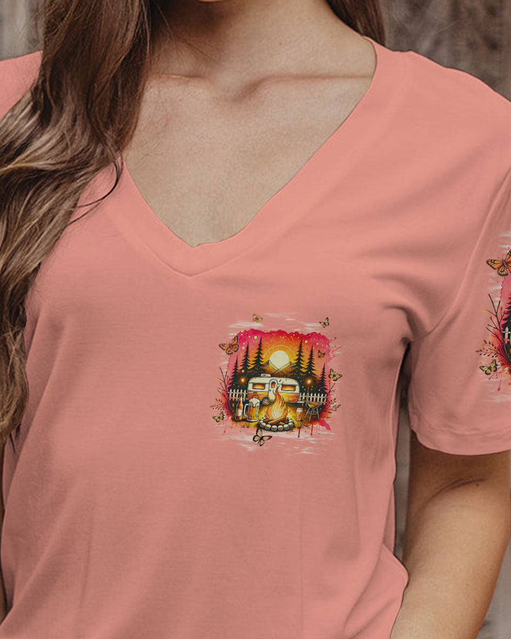 LOVING THE CAMPING LIFE ALL OVER PRINT - TYQY1307244