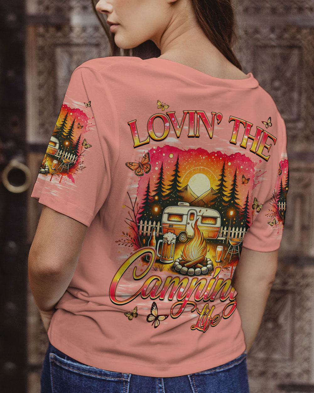 LOVING THE CAMPING LIFE ALL OVER PRINT - TYQY1307244