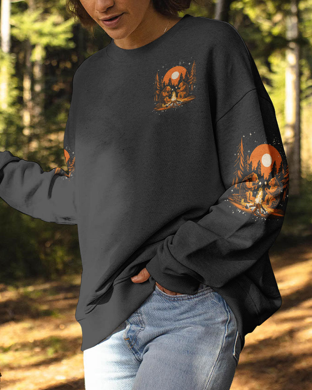 MAKING MEMORIES ONE CAMPFIRE AT A TIME ALL OVER PRINT - TYQY1405252