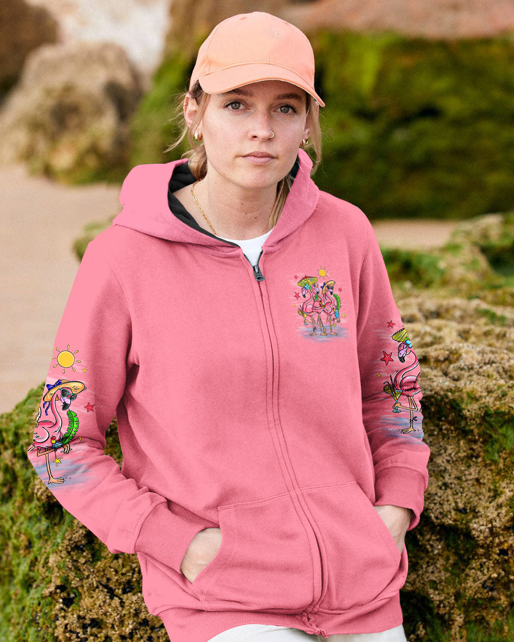 ALL YOU NEED FLAMINGO ALL OVER PRINT - TYQY1804253