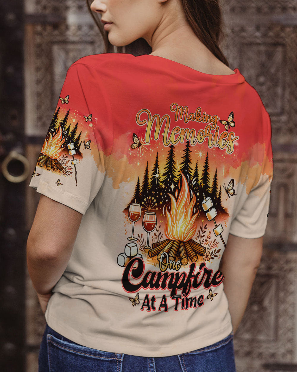 MAKING MEMORIES ONE CAMPFIRE AT A TIME ALL OVER PRINT - TYQY2006247