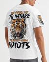 THE CLOSER I GET TO NATURE TIGER ALL OVER PRINT - TYQY2111242