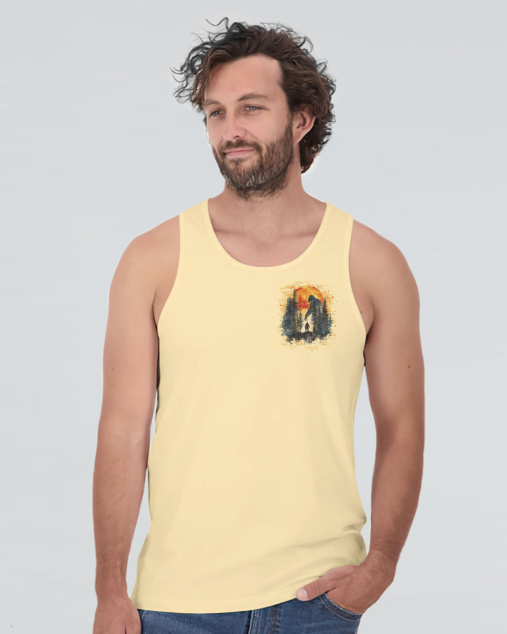 NOT ALL WHO WANDER ARE LOST BIGFOOT ALL OVER PRINT - TYQY2310242