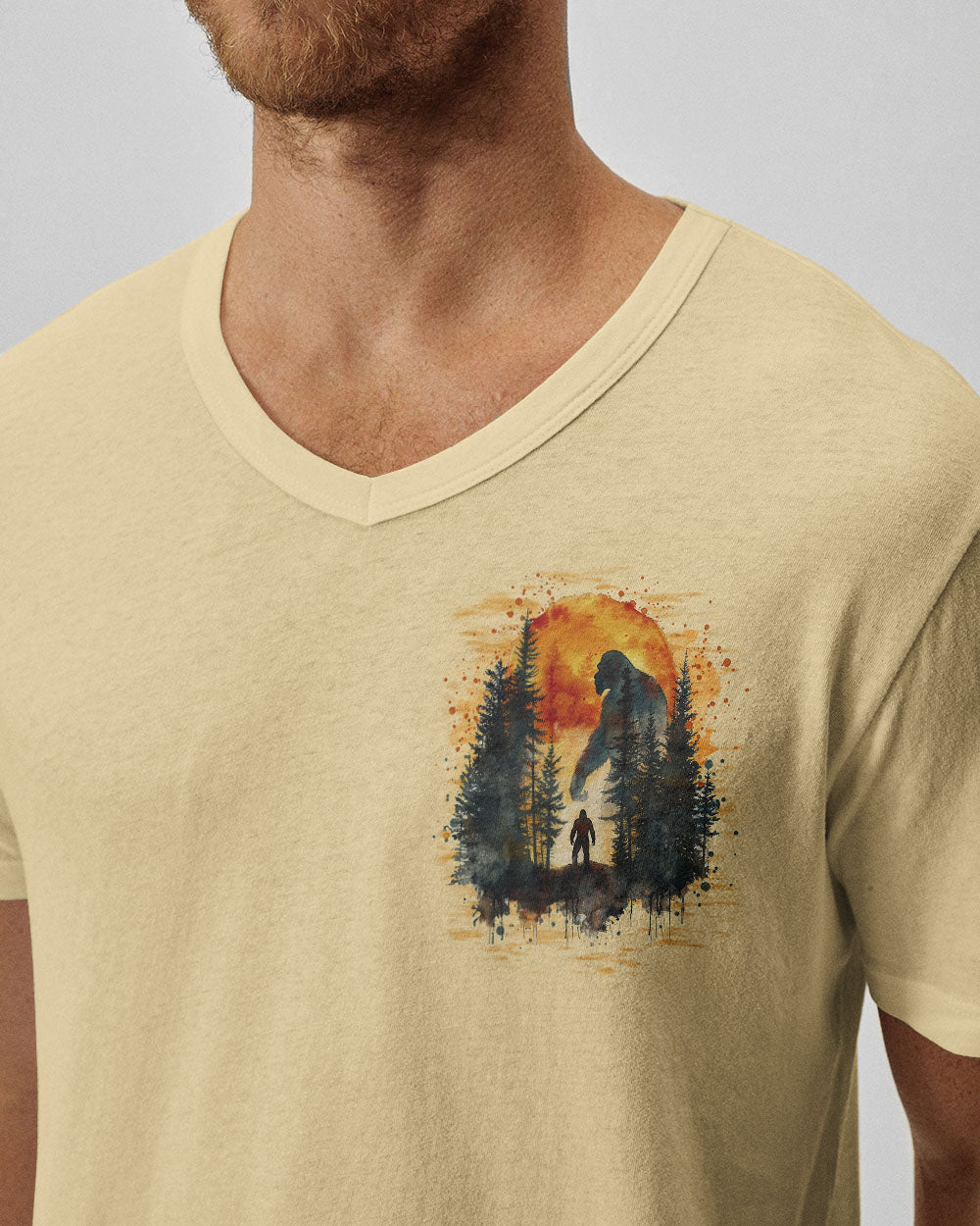 NOT ALL WHO WANDER ARE LOST BIGFOOT ALL OVER PRINT - TYQY2310242