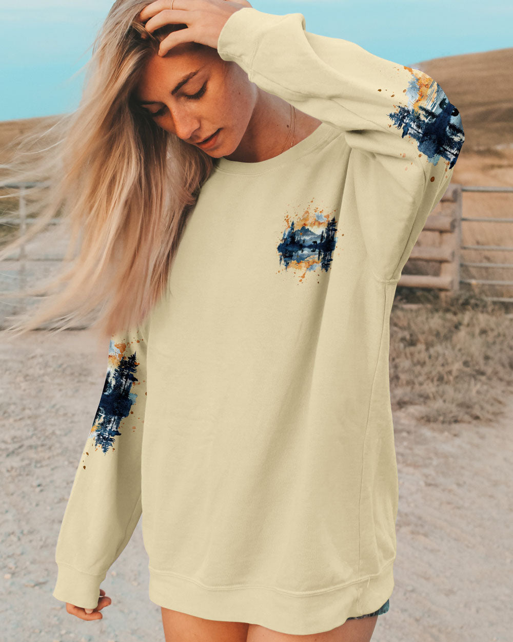 AND INTO THE FOREST I GO ALL OVER PRINT - TYQY2403254