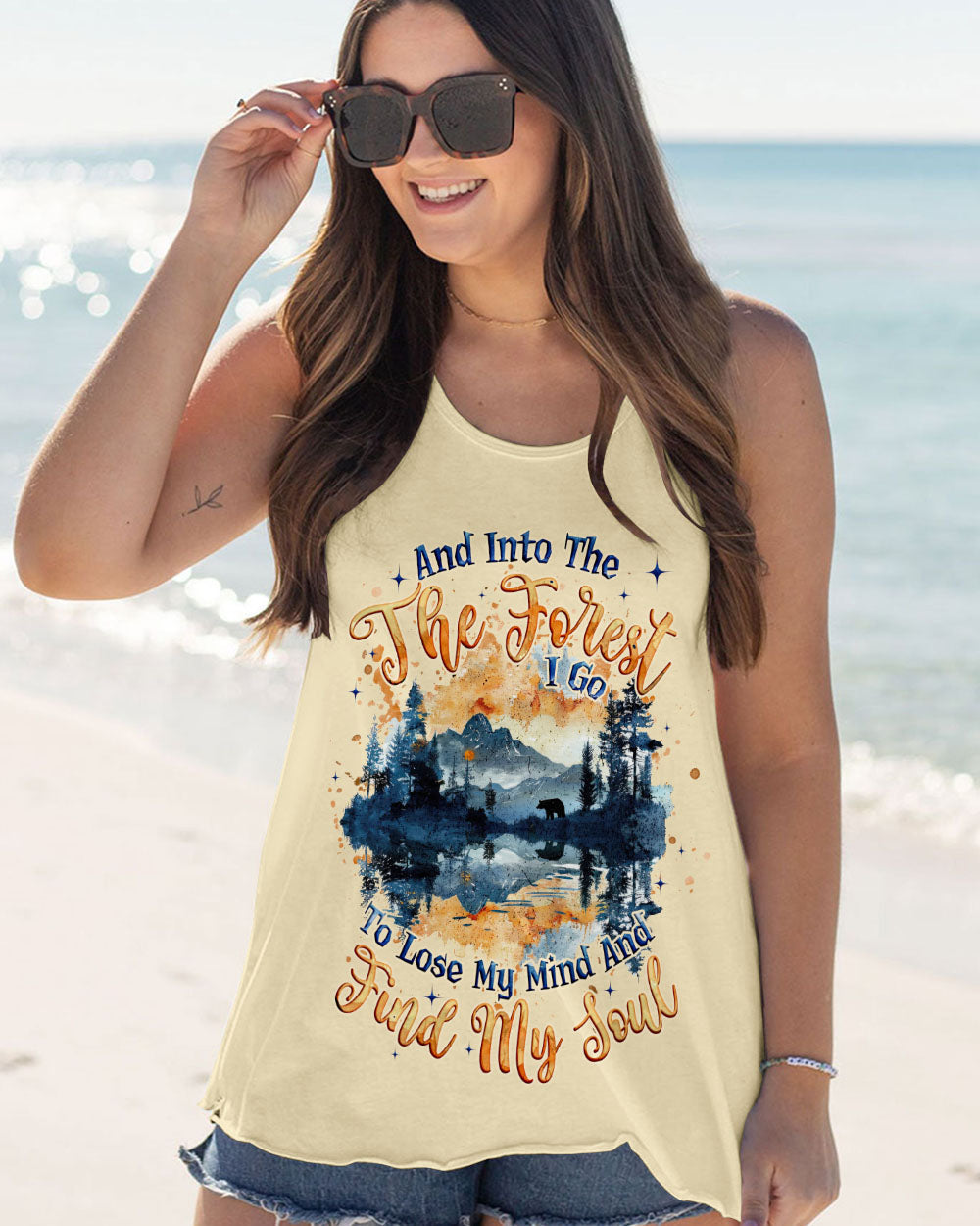 AND INTO THE FOREST I GO ALL OVER PRINT - TYQY2403254